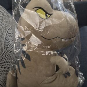 Jurassic World Rebirth Weighted Comfort Plush T. rex